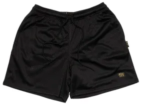 Advisory Board Crystals Abc. 123. Mesh Shorts in Anthracite