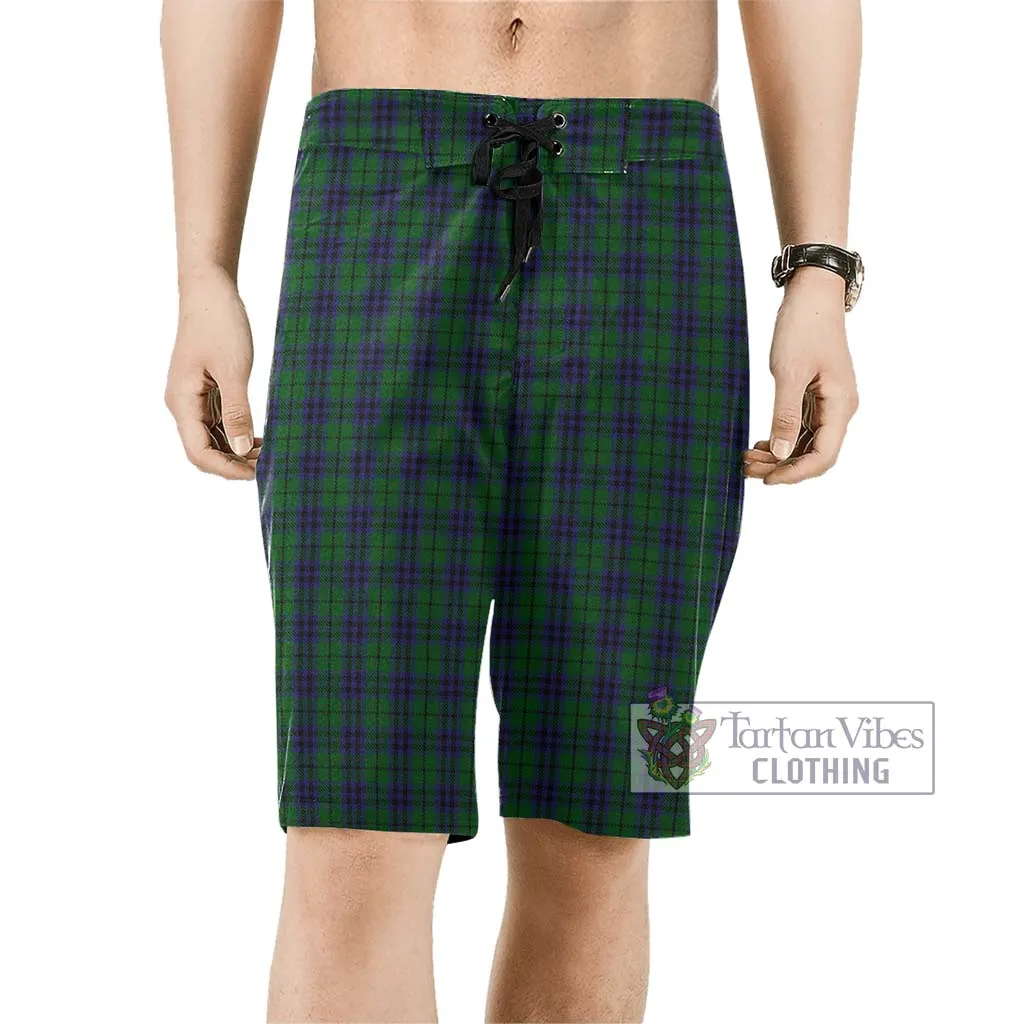 Austin Tartan Men's Board Shorts