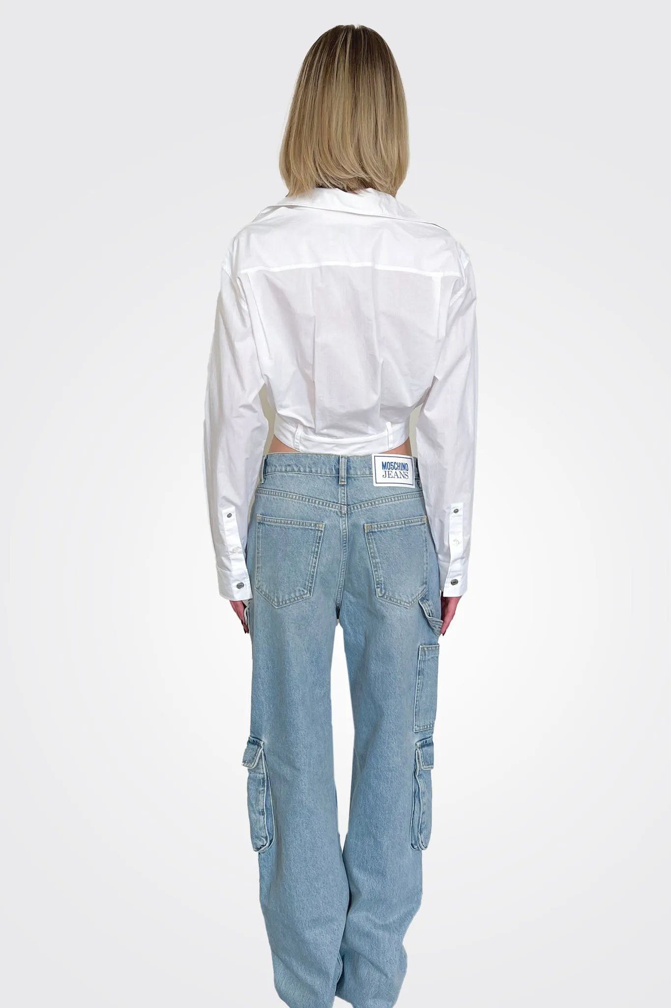 Baggy Denim Jeans - Light Blue