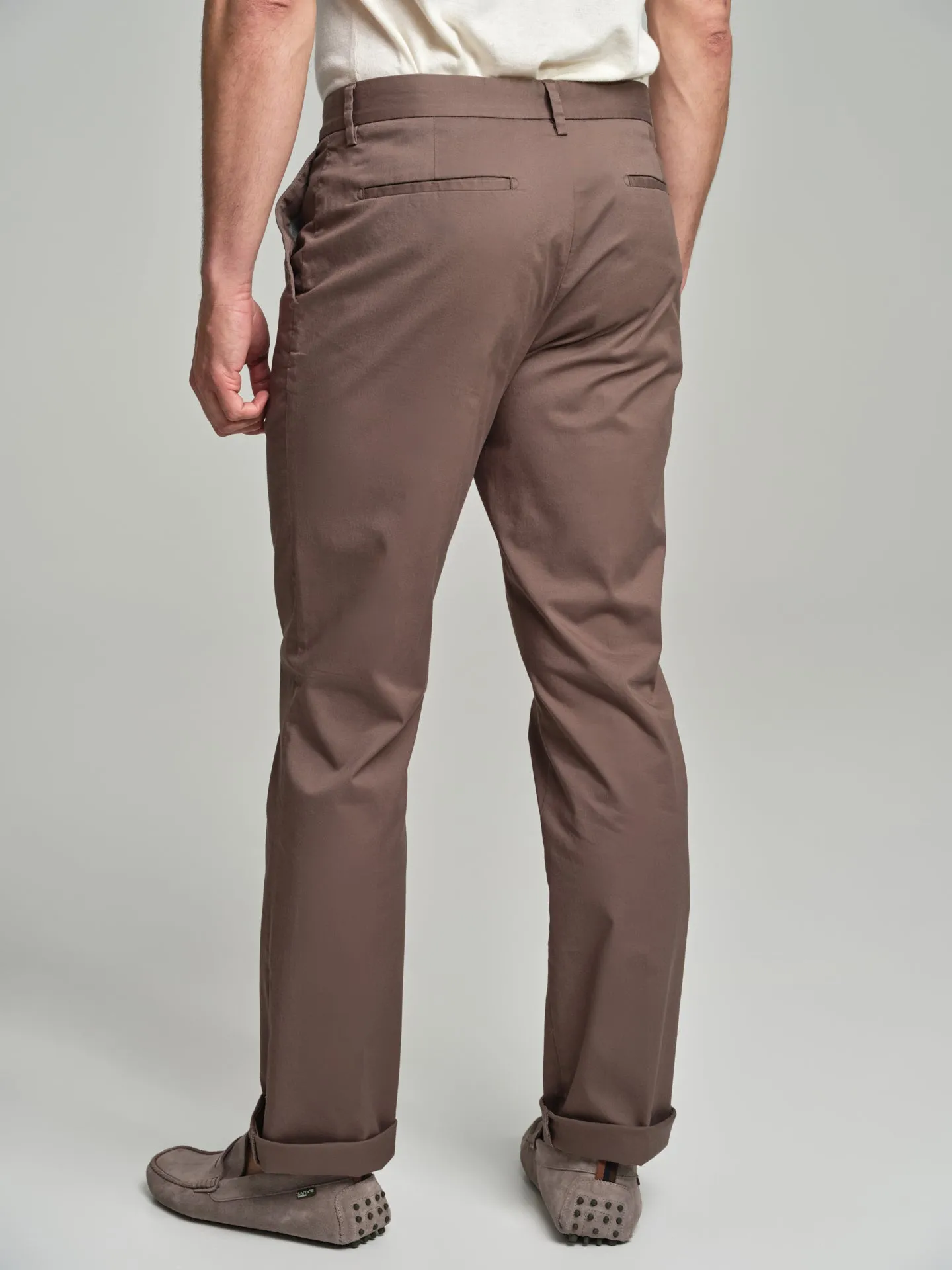 Basic regular fit chino trousers