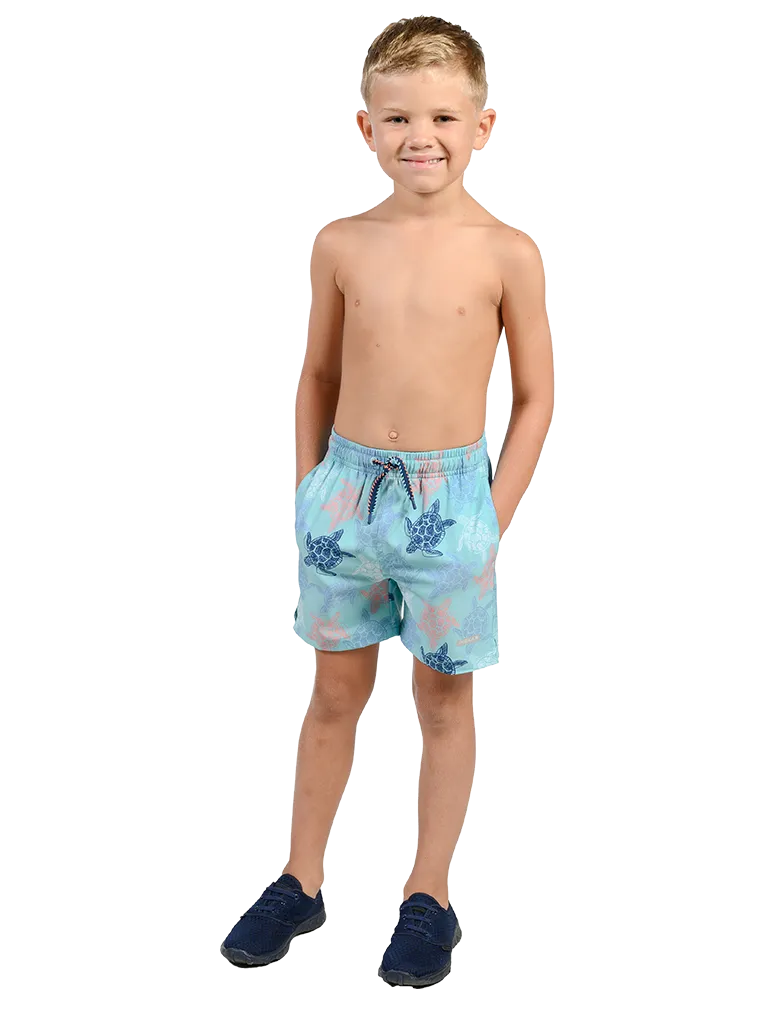 Boys printed swim shorts