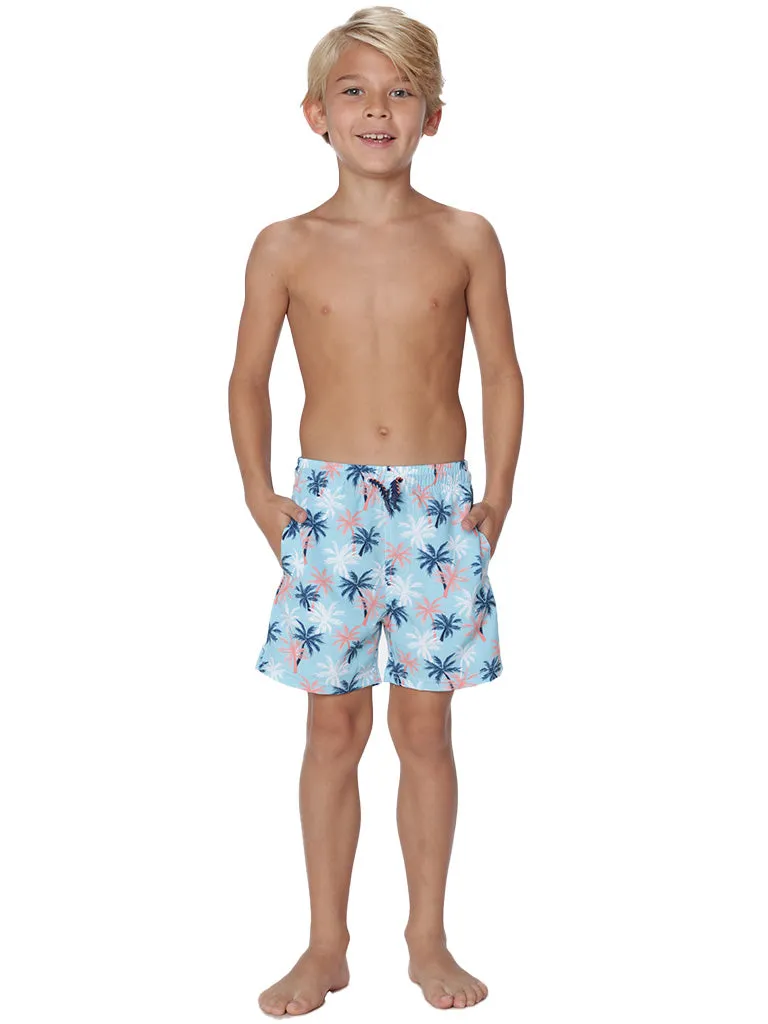 Boys printed swim shorts