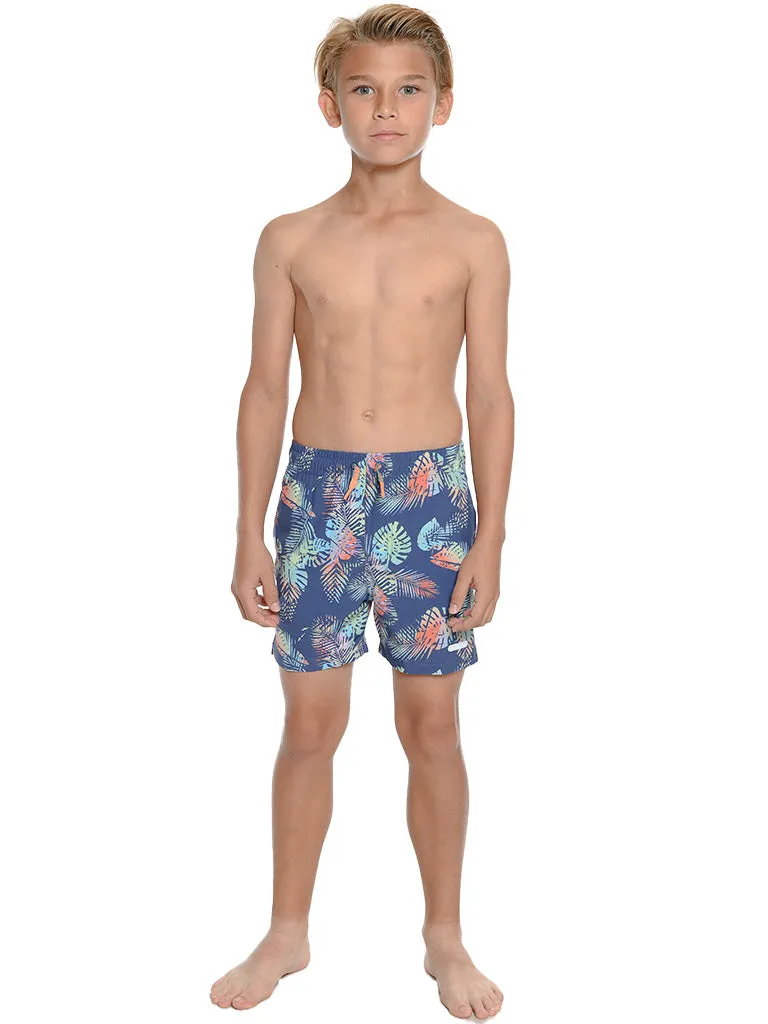 Boys printed swim shorts