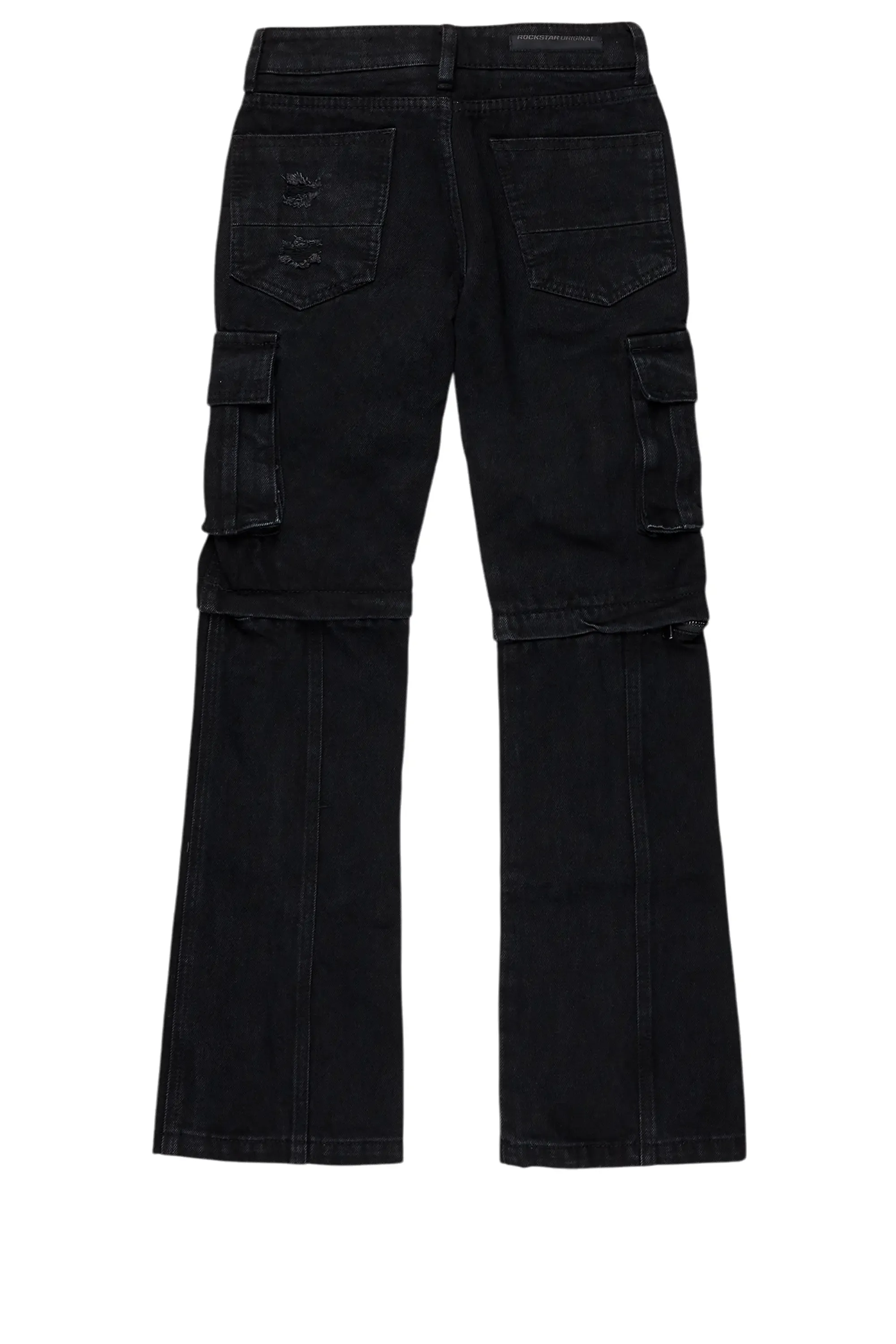 Boys Rupert Black Baggy Fit Jean