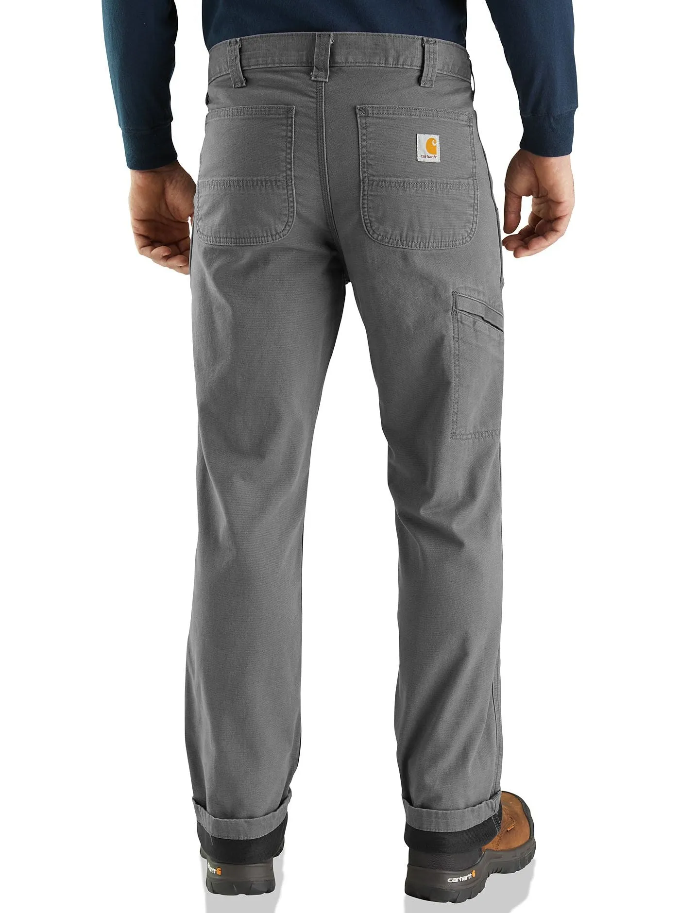 Carhartt Rugged Flex Rigby Lined Dungaree | Gravel