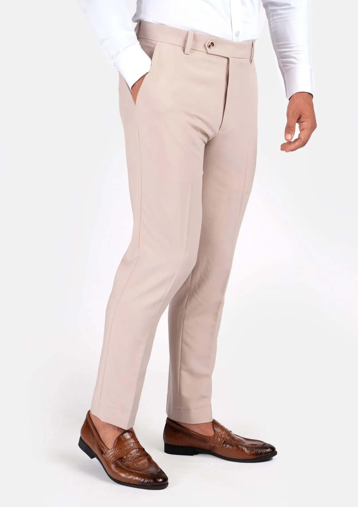 Champagne Stretch Pants