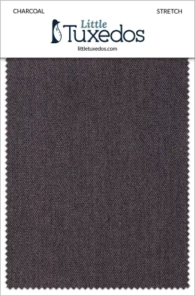 Charcoal Stretch Fabric Swatch