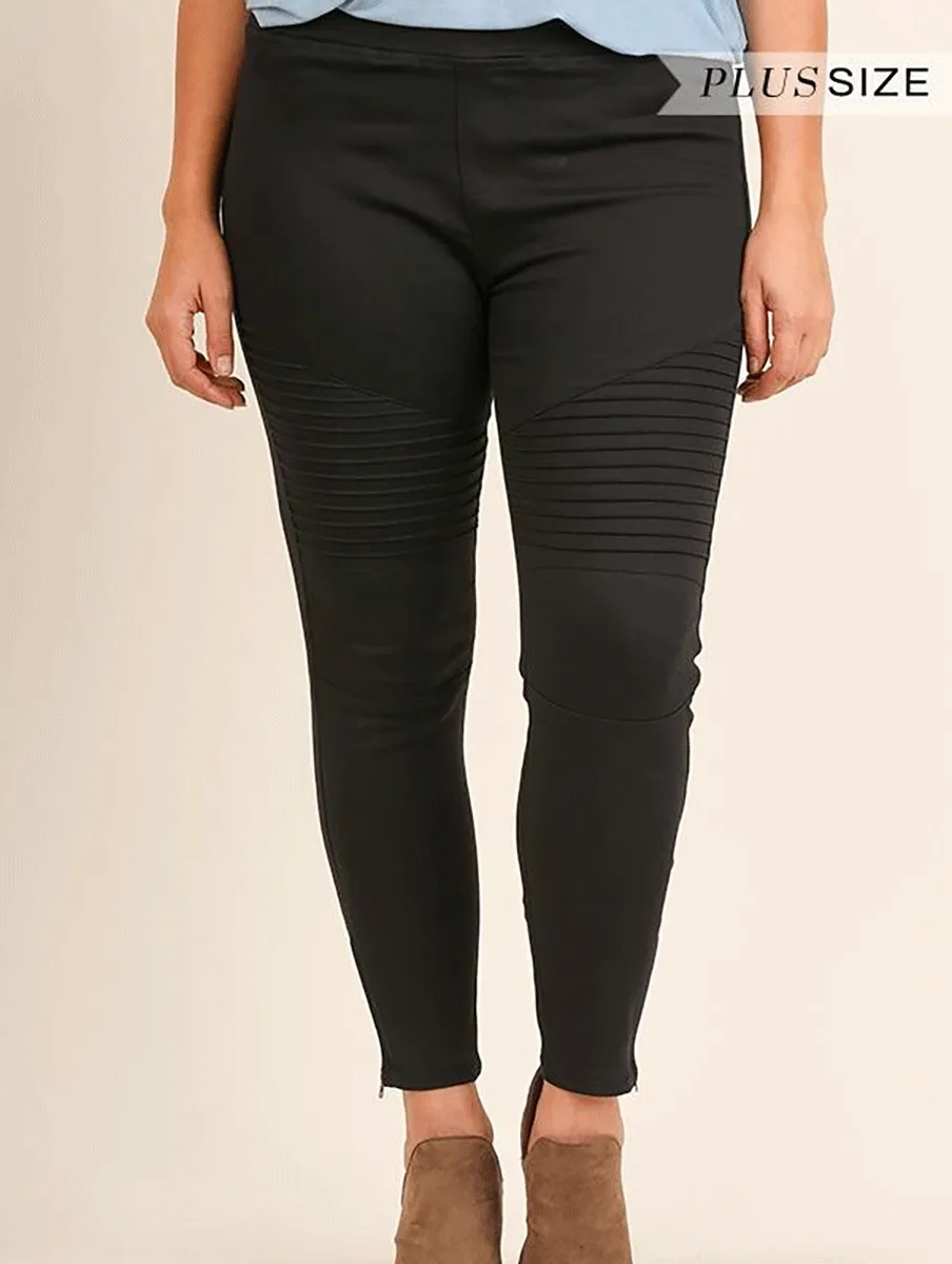 Curvy Moto Stretch Pant