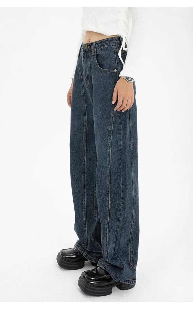 High Waisted Wide Leg Jeans