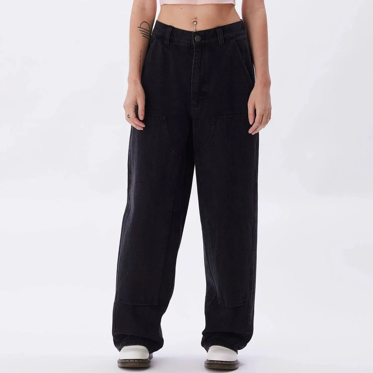 Leah II Baggy Denim Pants