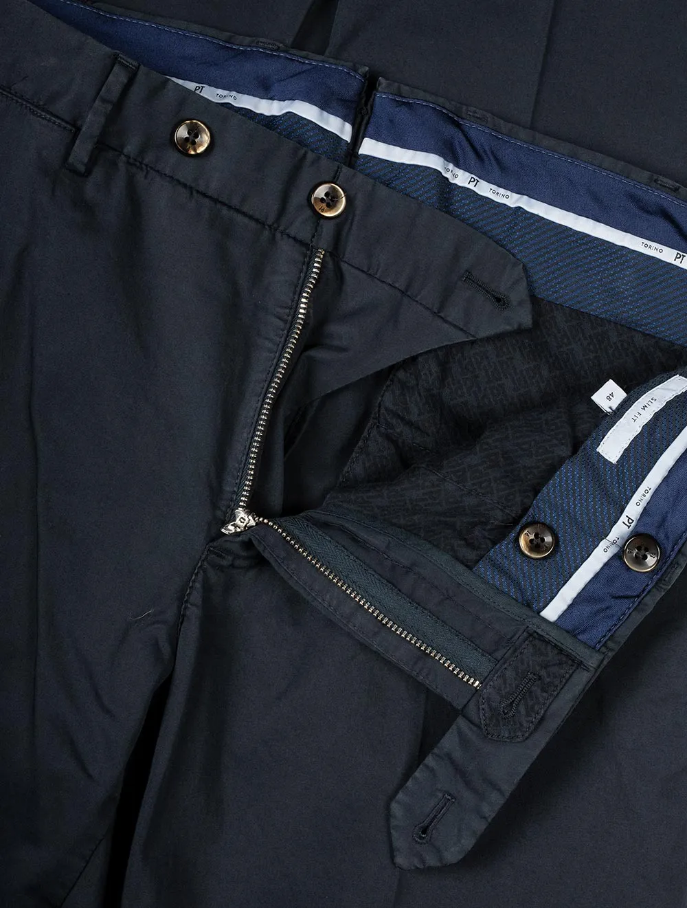 Multi Stretch Cotton Chino Navy