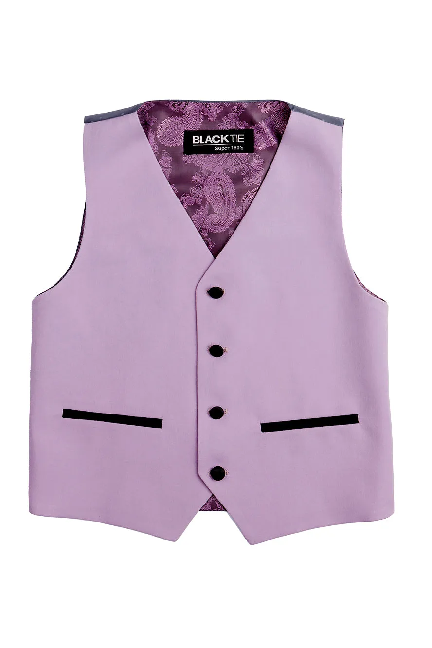 "London" Kids Lavender Tuxedo (5-Piece Set)