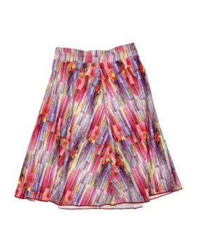 R22-FLAIR-BRUSH Teen's Brush Stroke Flairy Skirt