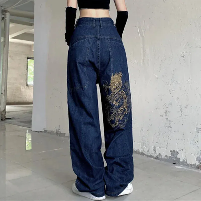 Retro Loose Baggy Jeans