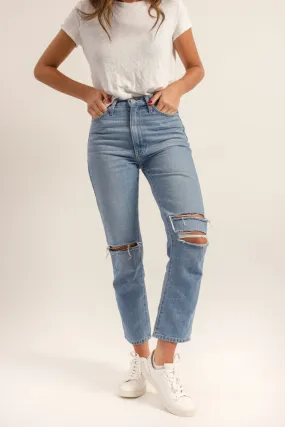 Ripped Mom Jean