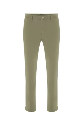 Soft twill chino trousers