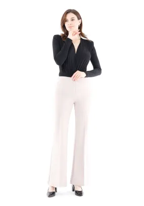 Stone Bootcut Pants - High Waisted Flare Trousers