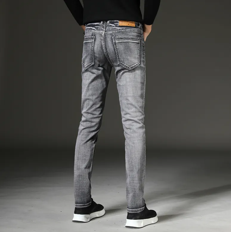 Straight Stretch Fashion Jeans