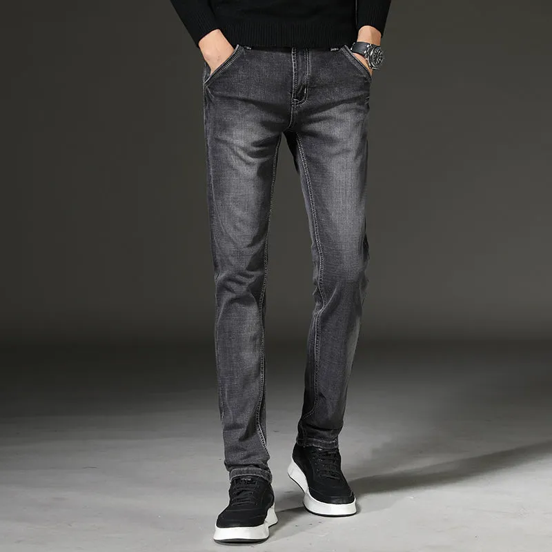 Straight Stretch Fashion Jeans