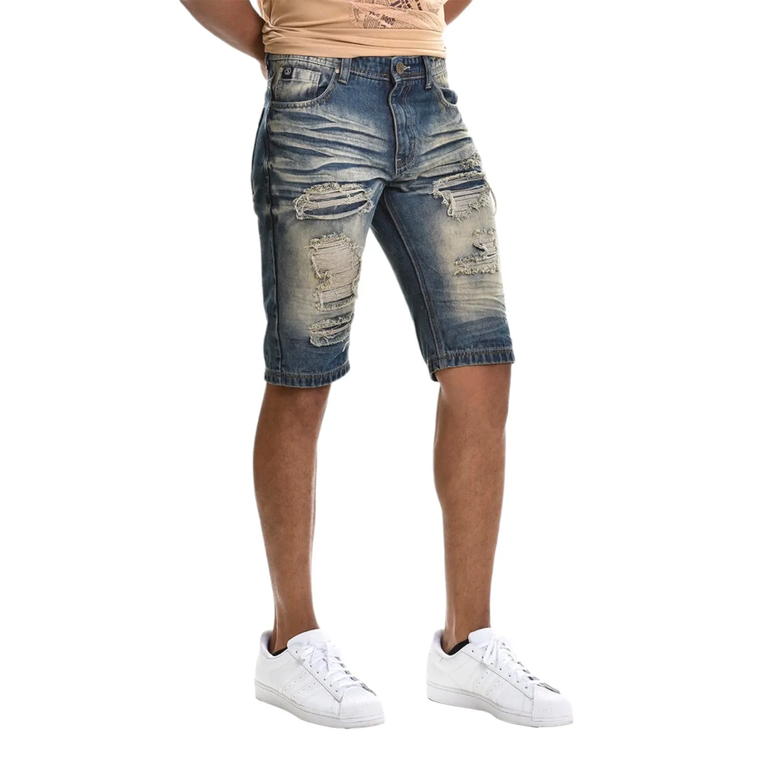 Switch: Ripped Denim Short SS4700