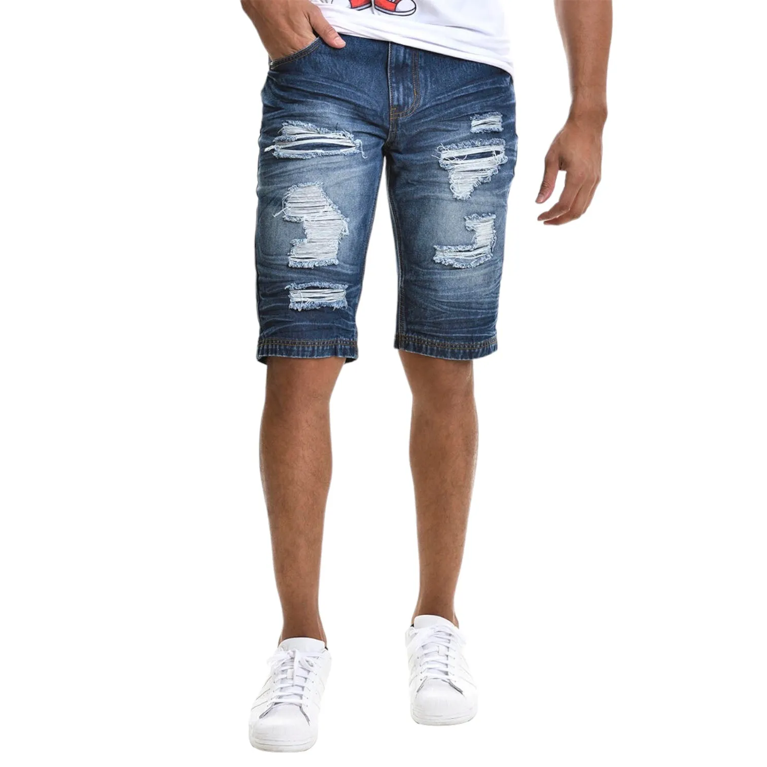 Switch: Ripped Denim Short SS4700