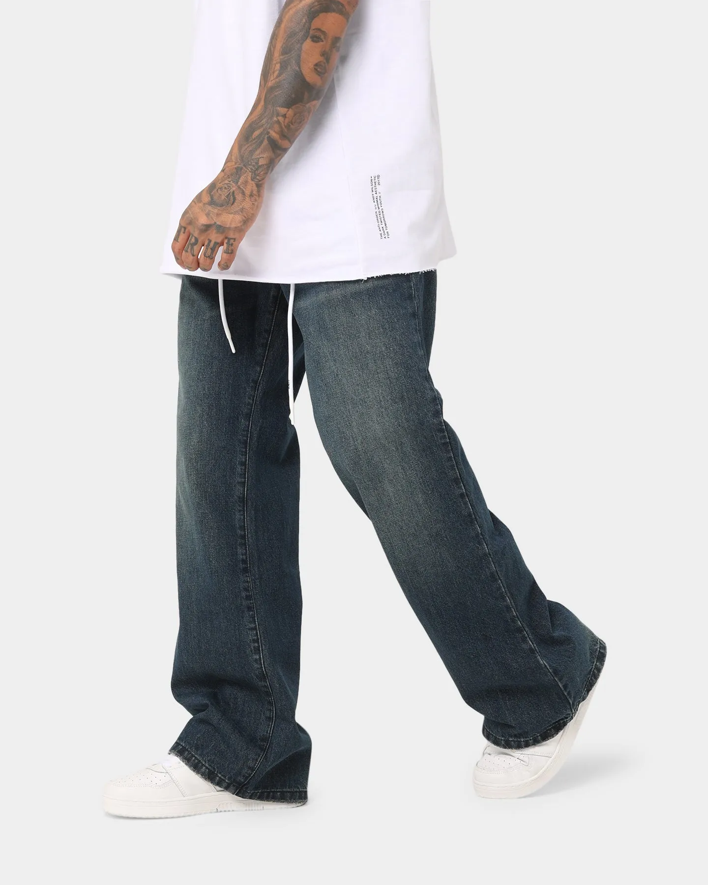 The Anti Order Super Baggy Jeans Superwash Blue