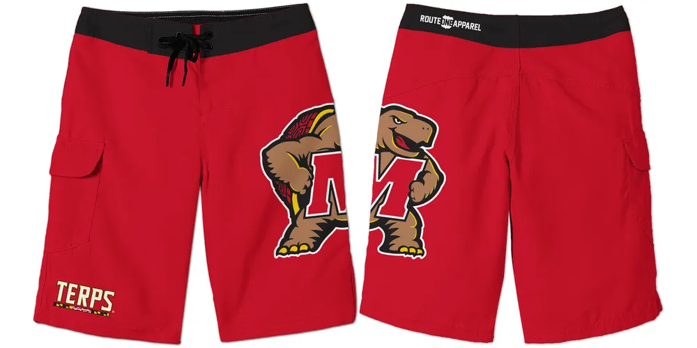 UMD Testudo (Red) / Board Shorts