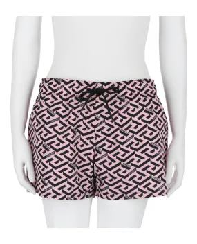 Versace Greca Patterned Swim Shorts